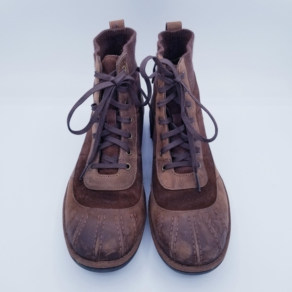 UGG Cayli Waterproof Ankle Boots - Brown - size 7.5 - Picture 13 of 14